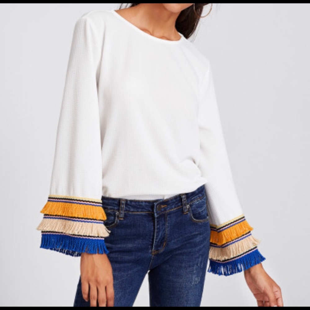 Long sleeve blouse